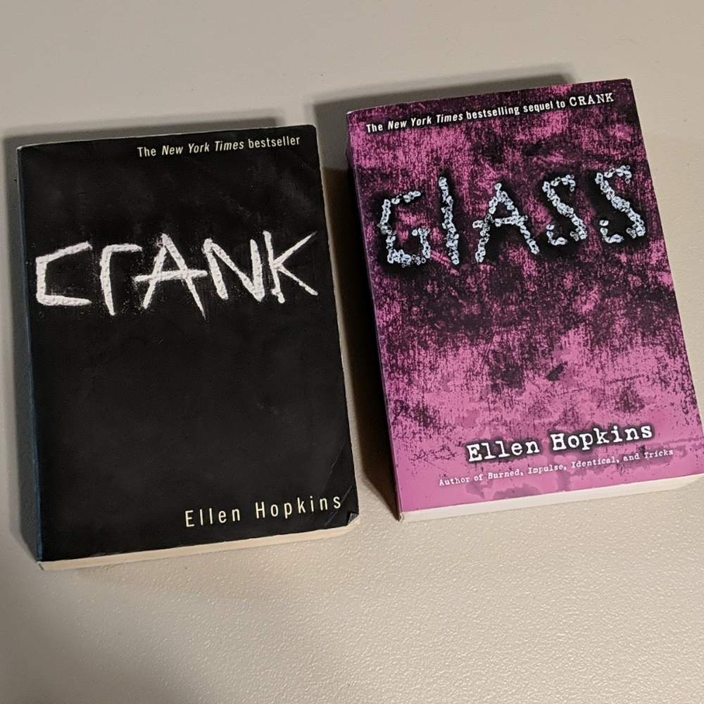 Ellen Hopkins books Crank and Glass